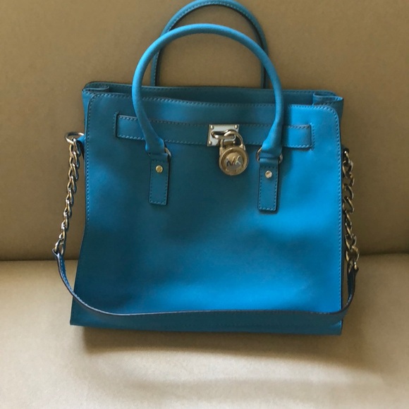 michael kors hamilton blue